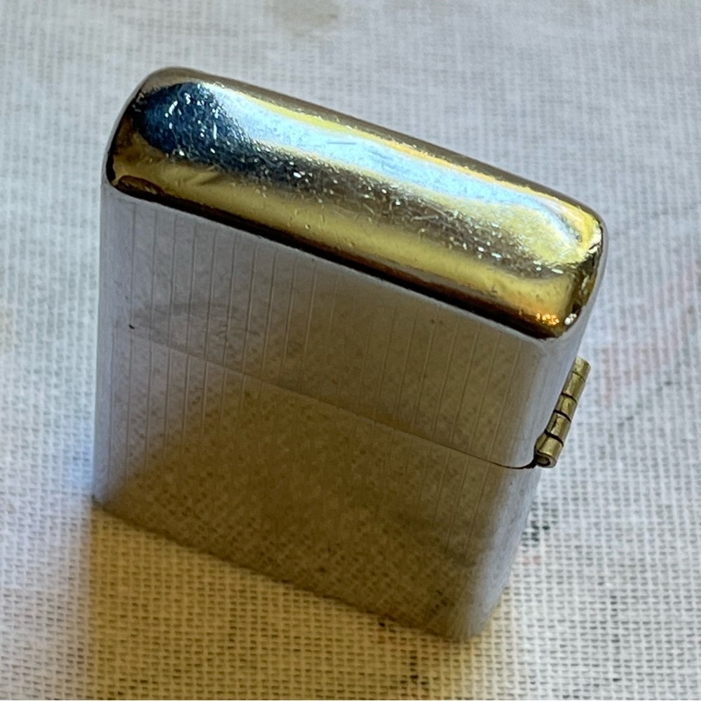 Zippo Bradford 1947-1949 Vintage Engine Turned Lighter - Picture 7 of 15